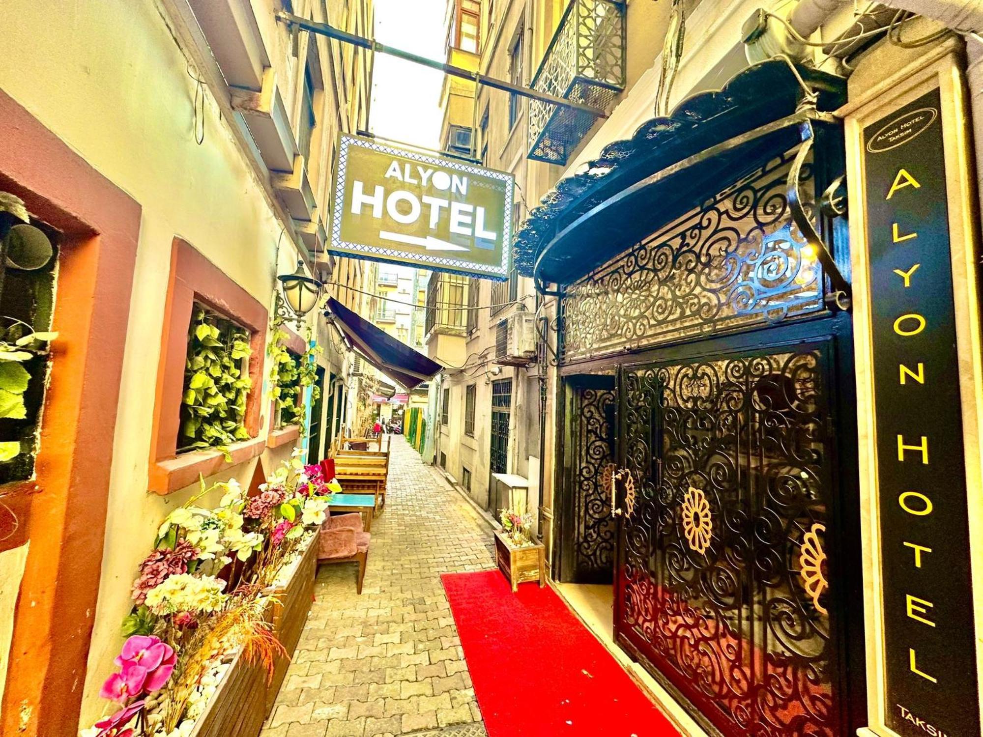 Alyon Hotel Taksim Istanbul Ngoại thất bức ảnh